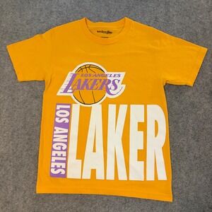 WeLoveFine Los Angeles Lakers T Shirt Mens S Hardwood Classics Graphic NBA